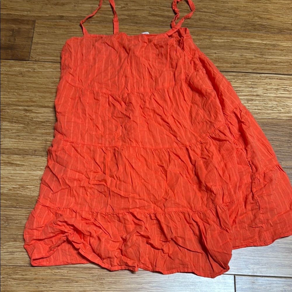 Old Navy Women's Orange Dress